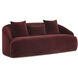 Astrid Merlot Sofa